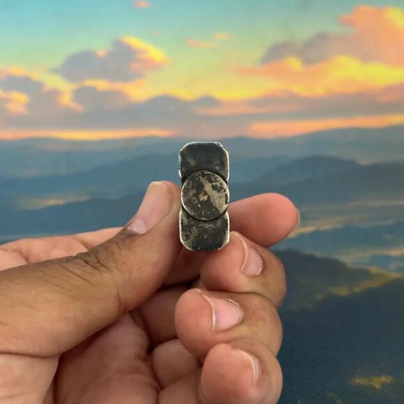 Vintage Silver Lift Arm Pocket Lighter - Mexico - Picture 4 of 5